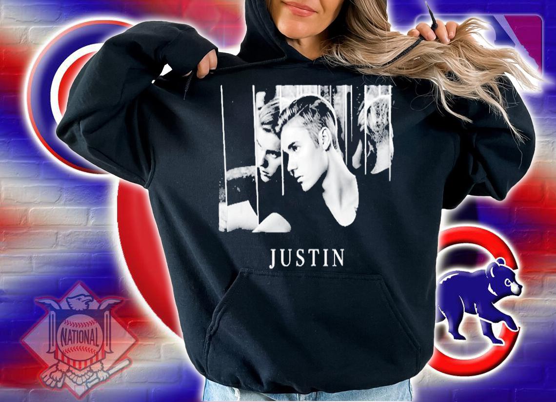 Justin Bieber Official Reflection Photo B&W T-Shirt t-shirt hoodie