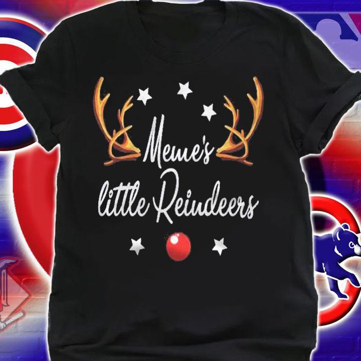 Memes Little Reindeers Funny Reindeers Christmas Shirt t-shirt