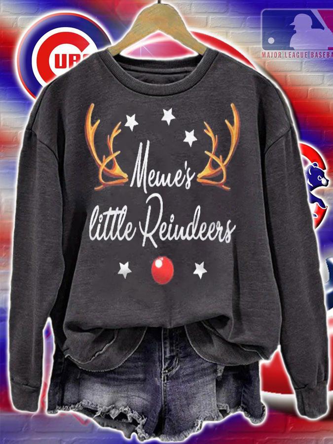 Memes Little Reindeers Funny Reindeers Christmas Shirt t-shirt