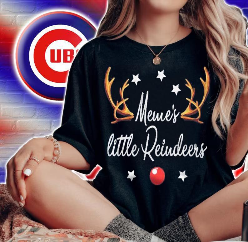 Memes Little Reindeers Funny Reindeers Christmas Shirt t-shirt