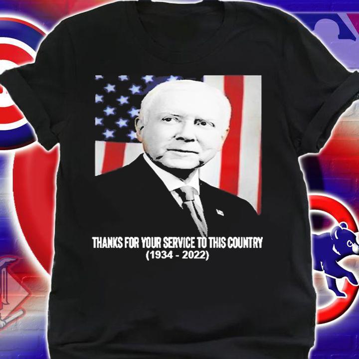 Orrin Hatch Thank For Your Service To This Country 1934 2022 T-Shirt t-shirt shirt