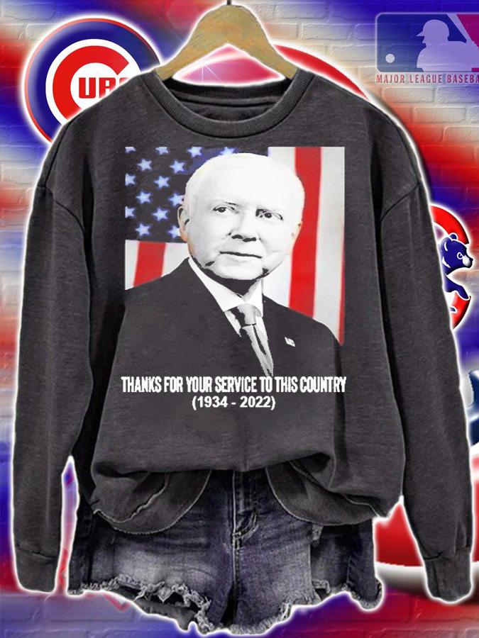 Orrin Hatch Thank For Your Service To This Country 1934 2022 T-Shirt t-shirt sweatshirt