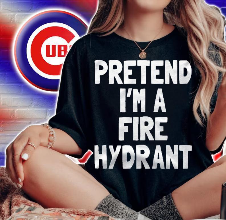 Pretend Im A Fire Hydrant Halloween Costume Shirt t-shirt woman shirt