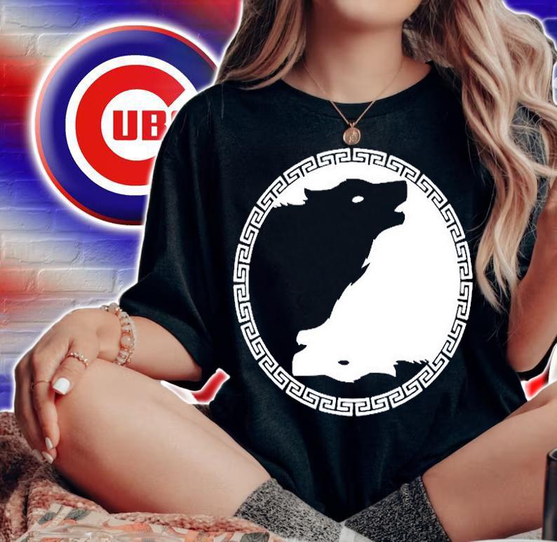Yin And Yang Dangerous Wolf Animals Wild Art Gift Pullover T-Shirt t-shirt woman shirt