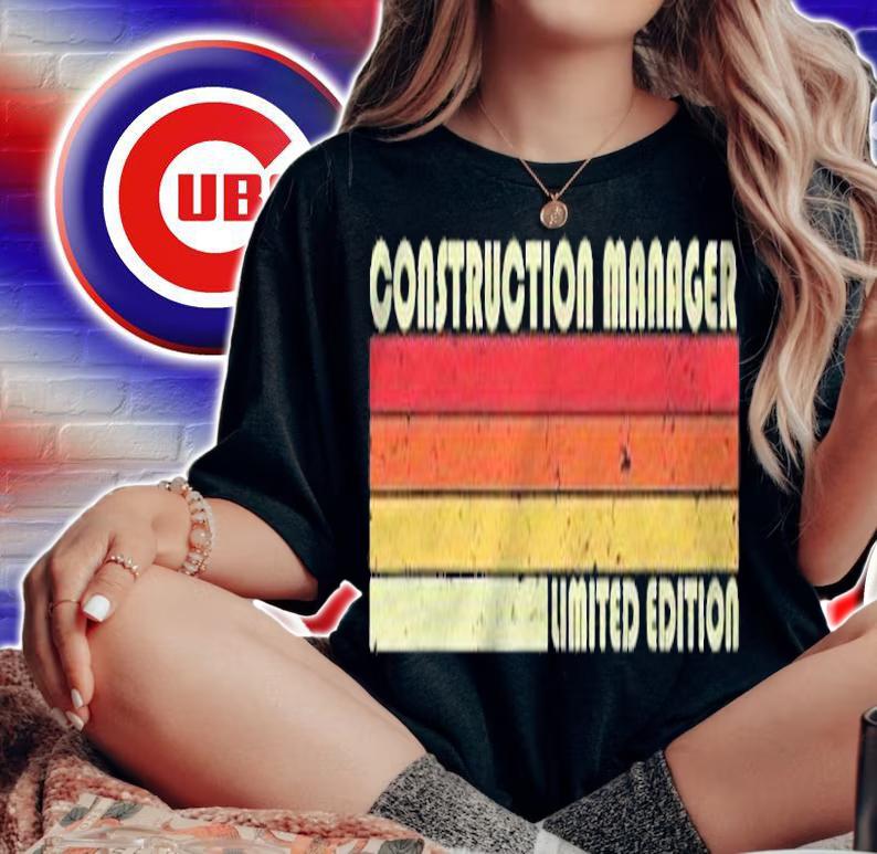 Construction Manager Funny Job Title Birthday Worker Idea Shirt t-shirt woman shirt