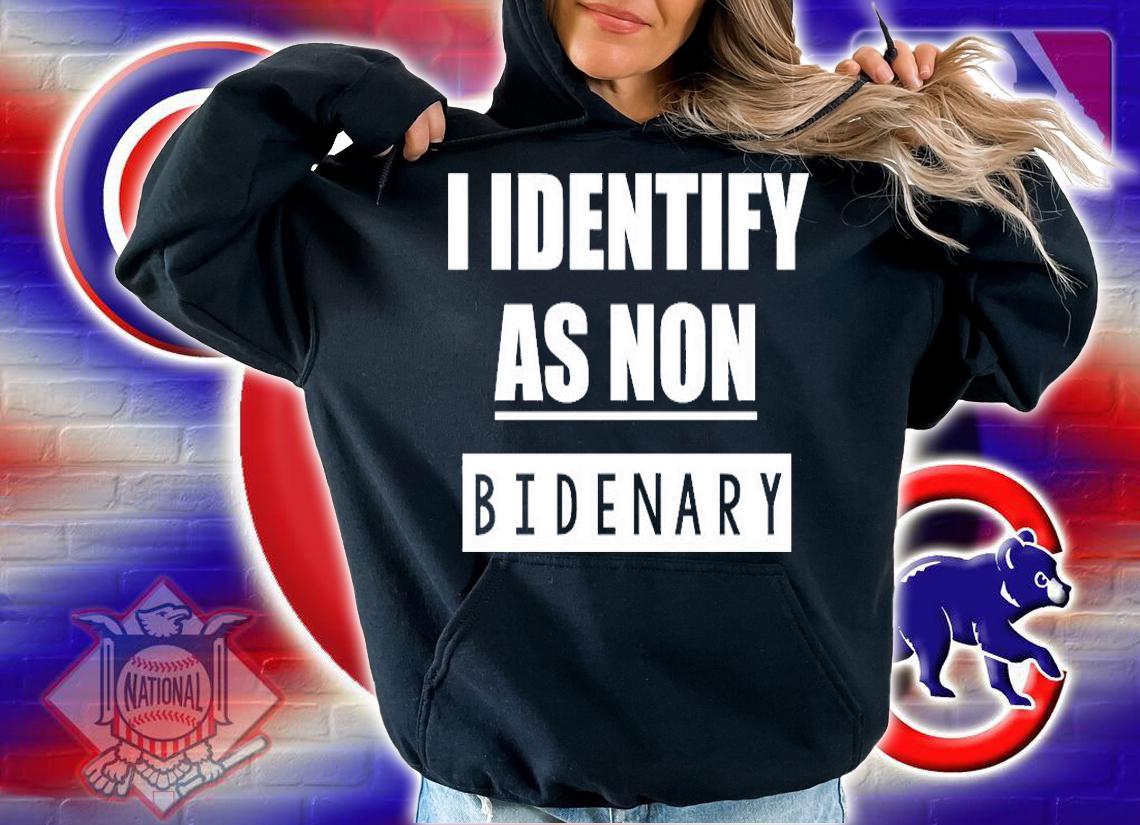 Funny Anti Biden Shirt I Identify As Non Bidenary T-Shirt