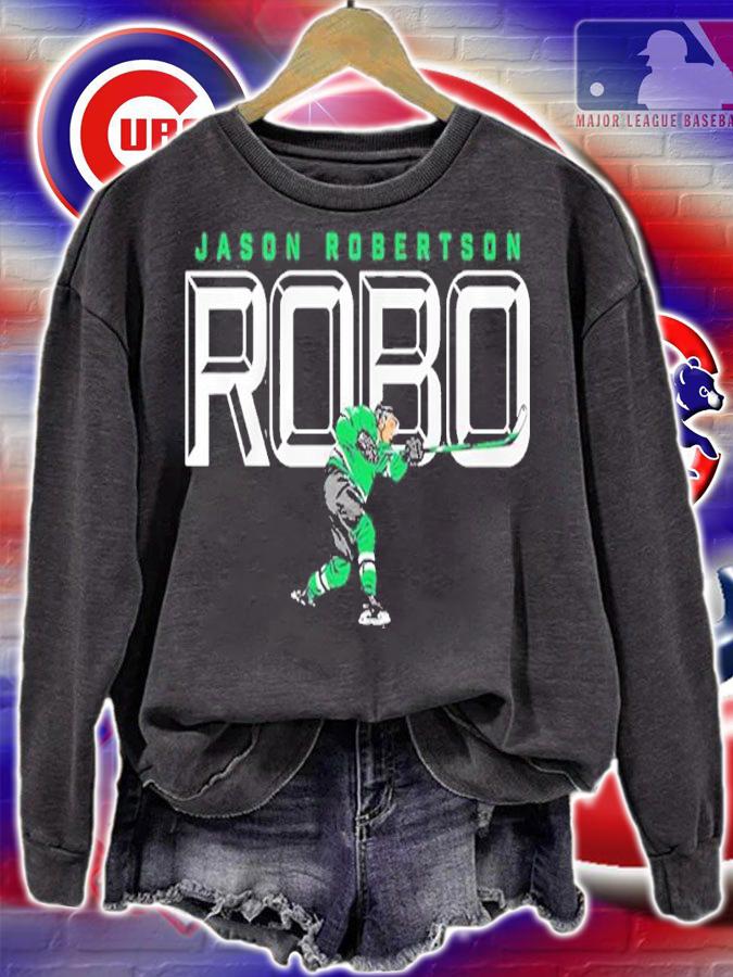 Jason Robertson Robo Dallas Stars Texas Hockey Shirt sweatshirt