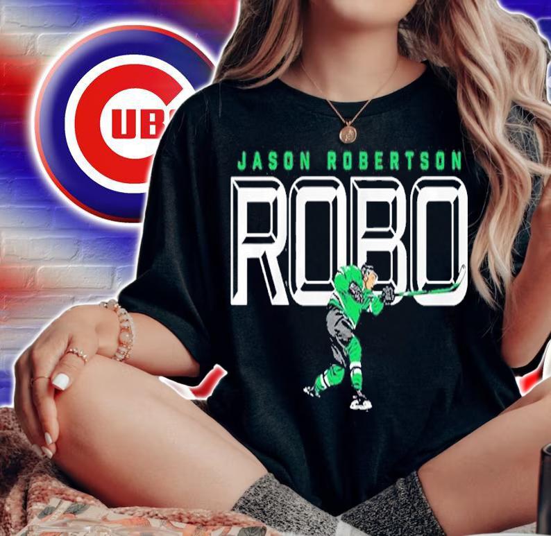 Jason Robertson Robo Dallas Stars Texas Hockey Shirt woman shirt