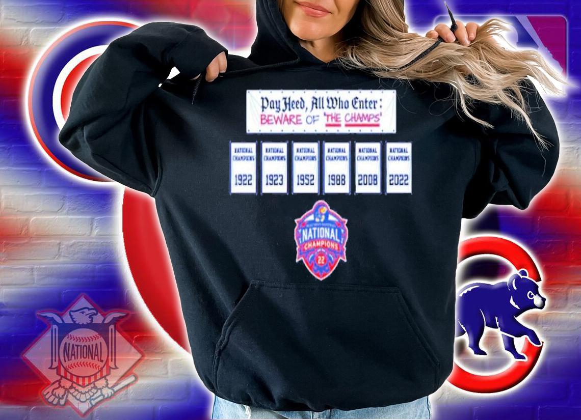 Kansas Jayhawks Basketball Day Heed All Who Enter Beware Of The Champs Shirt hoodie