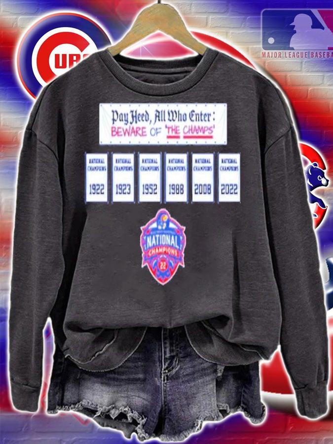 Kansas Jayhawks Basketball Day Heed All Who Enter Beware Of The Champs Shirt sweatshirt