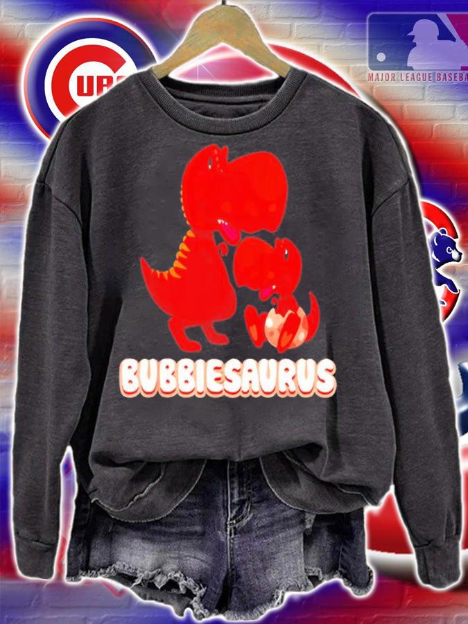 Mamasaurus Mommy & Baby Girl T Rex Dinosaurs Bubbiesaurus Gi T-Shirt sweatshirt