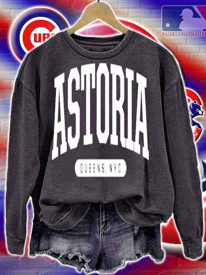 Nyc Borough Astoria Queens New York T-Shirt sweatshirt