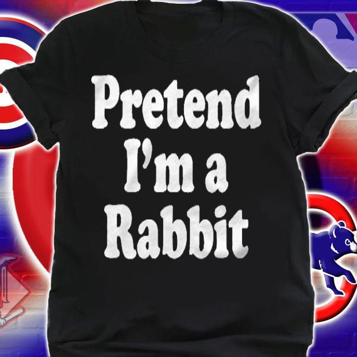 Pretend Im A Rabbit Funny Lazy Easy Halloween Costume Shirt shirt