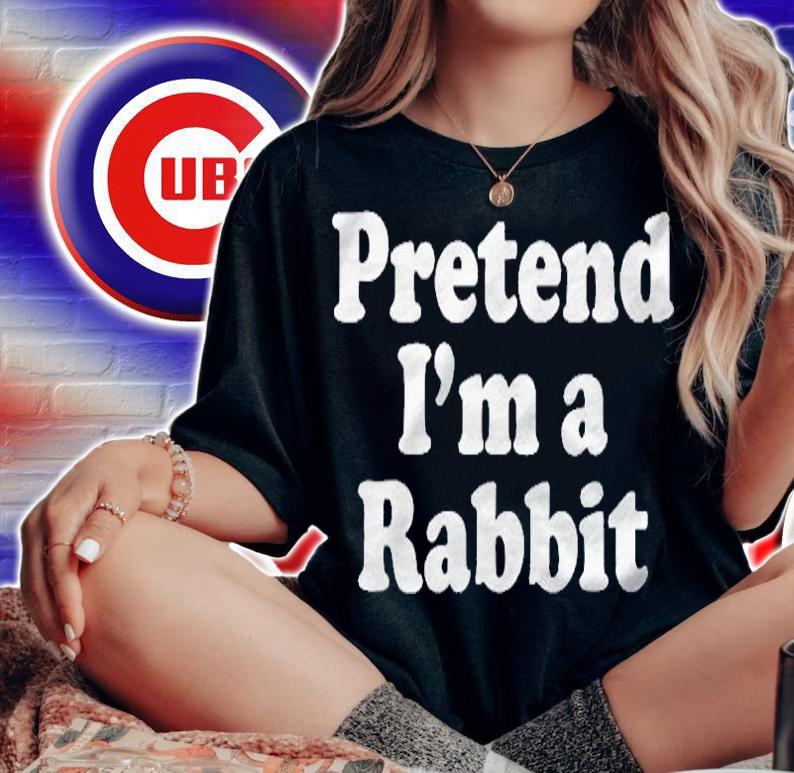 Pretend Im A Rabbit Funny Lazy Easy Halloween Costume Shirt woman shirt
