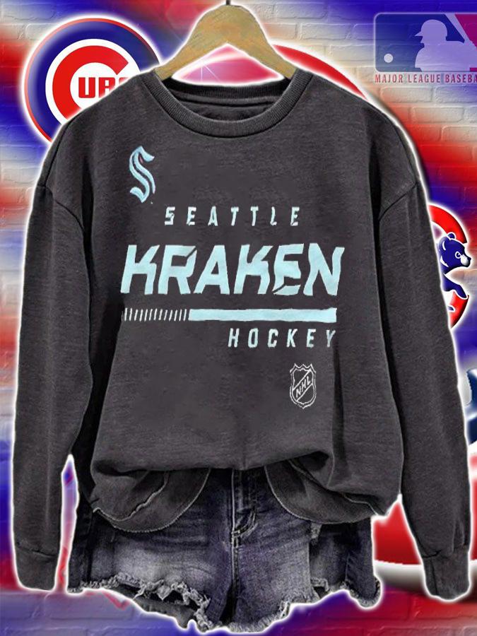 Seattle Kraken Hockey logo NHL T-shirt