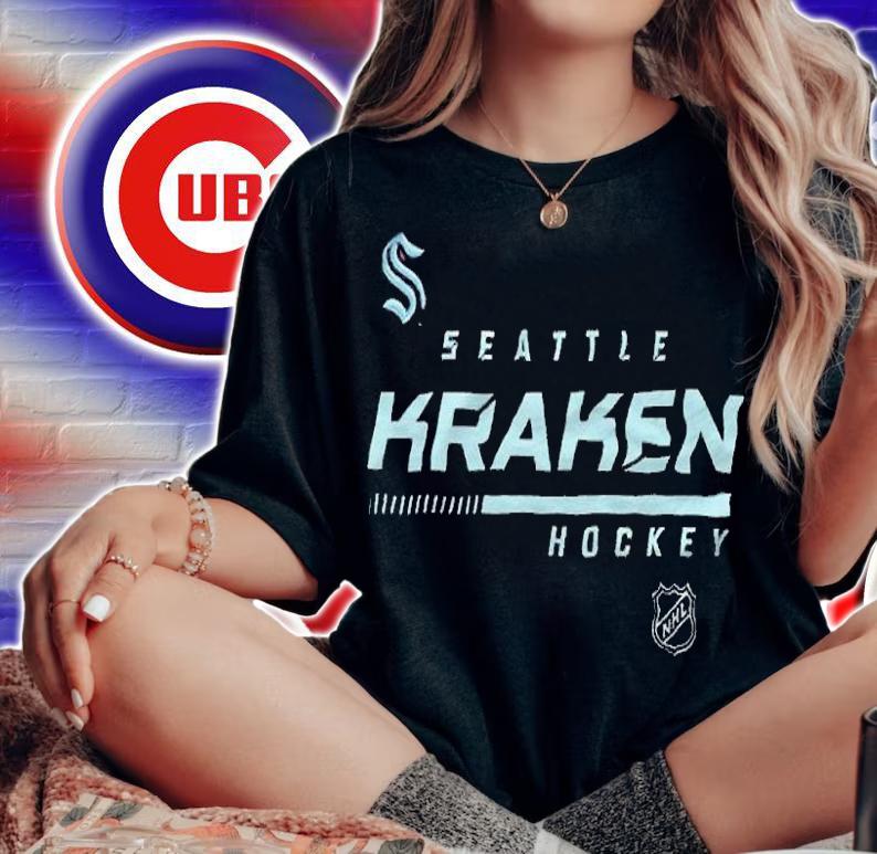 Seattle Kraken Hockey logo NHL T-shirt
