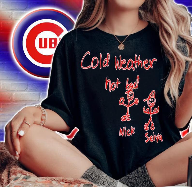 Cold Weather Not Bad Nick Seiya T-Shirt woman shirt