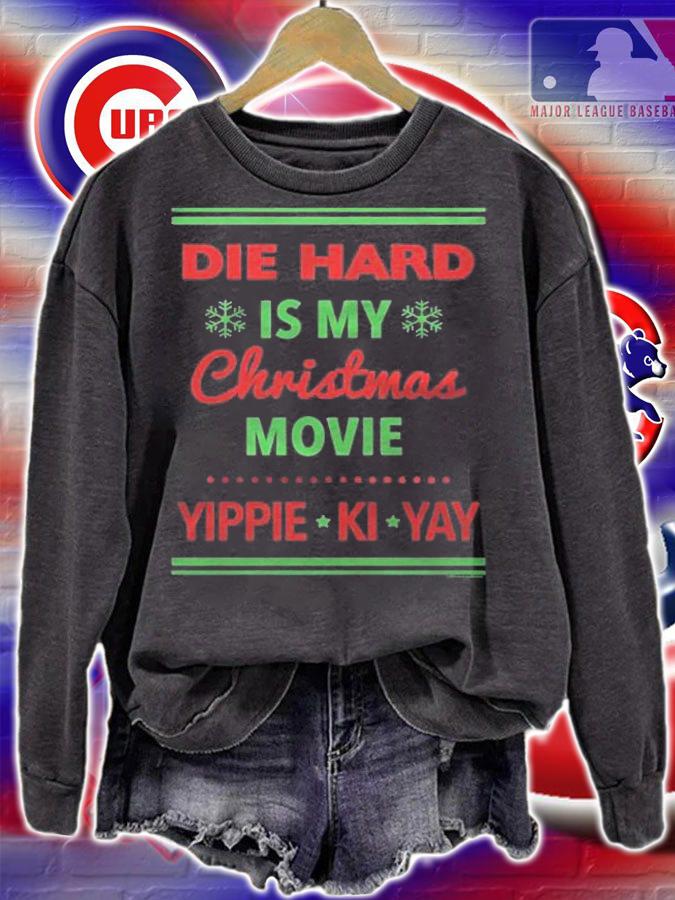 Die Hard Christmas Sweater Die Hard Is My Christmas Movie Pullover Shirt sweatshirt