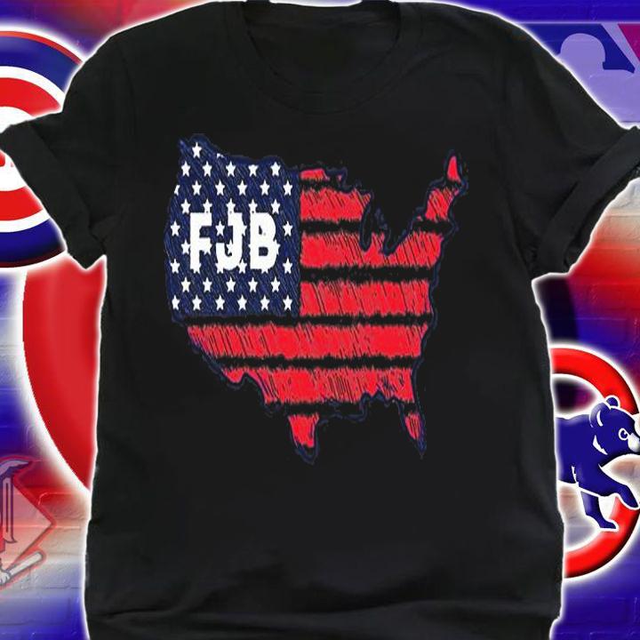 FJB Pro America US Distressed Flag FJB Biden FJB T-Shirt shirt