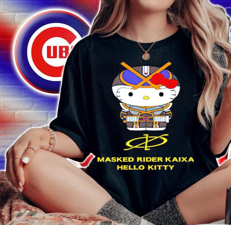 Hello Kitty X Kamen Rider Kaixa Shirt
