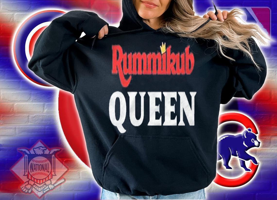 Rummikub King Logo With Royal Crown Regal White Ink Shirt hoodie