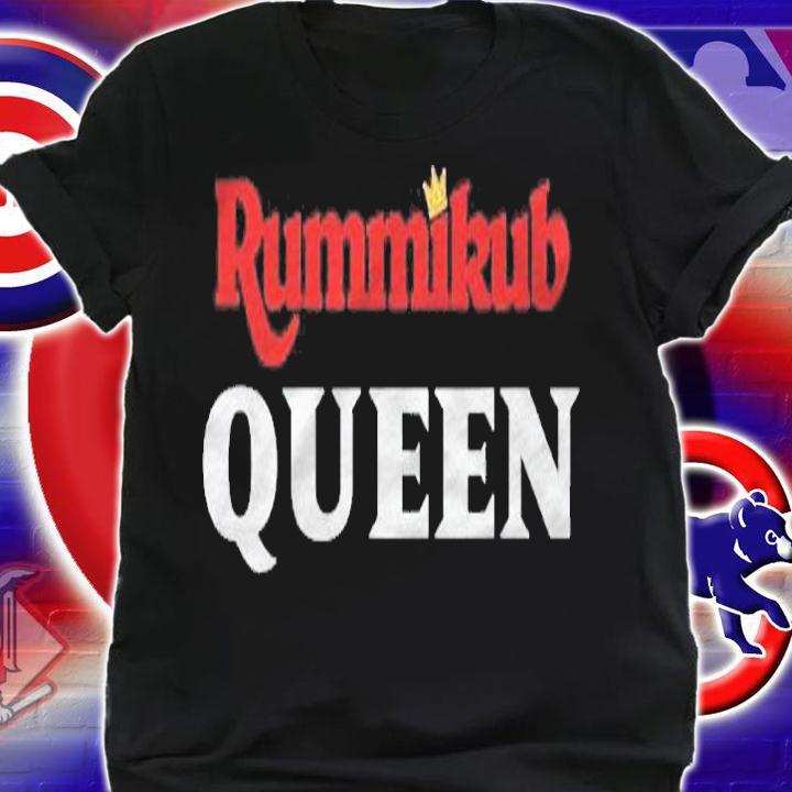 Rummikub King Logo With Royal Crown Regal White Ink Shirt shirt