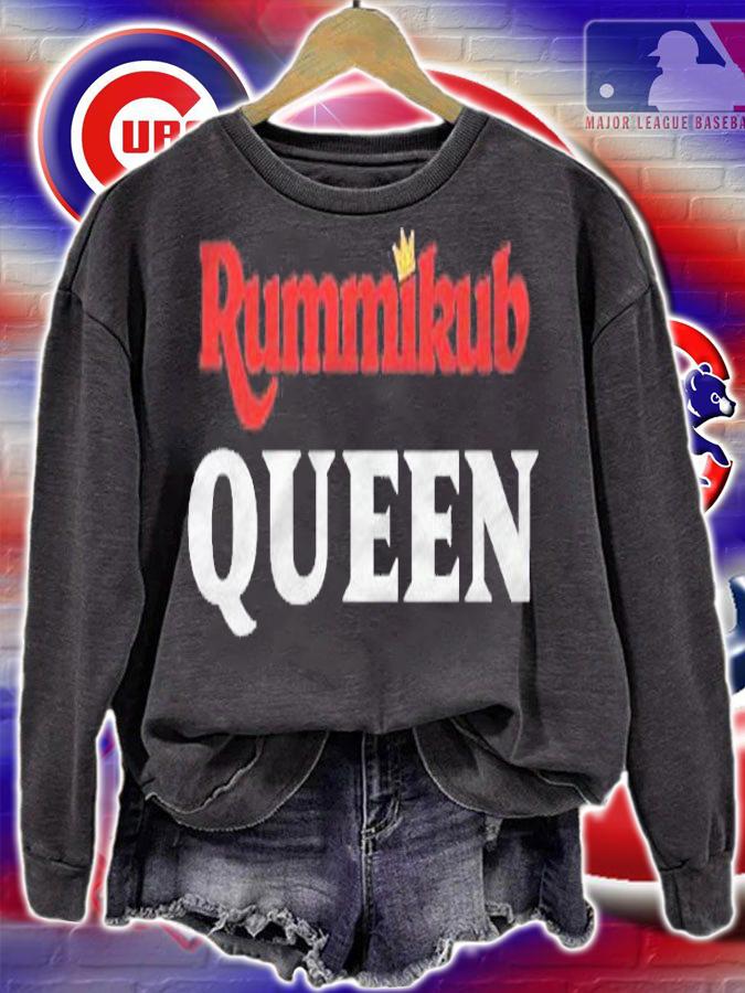 Rummikub King Logo With Royal Crown Regal White Ink Shirt sweatshirt