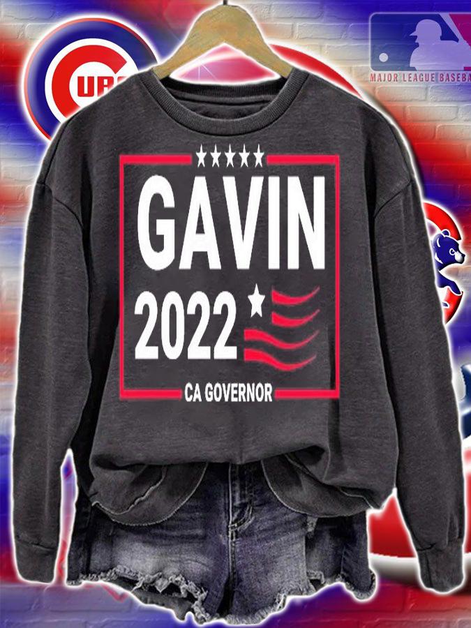 Gavin Newsom California Governor 2022 Election California Democrats T-Shirt sweatshirt
