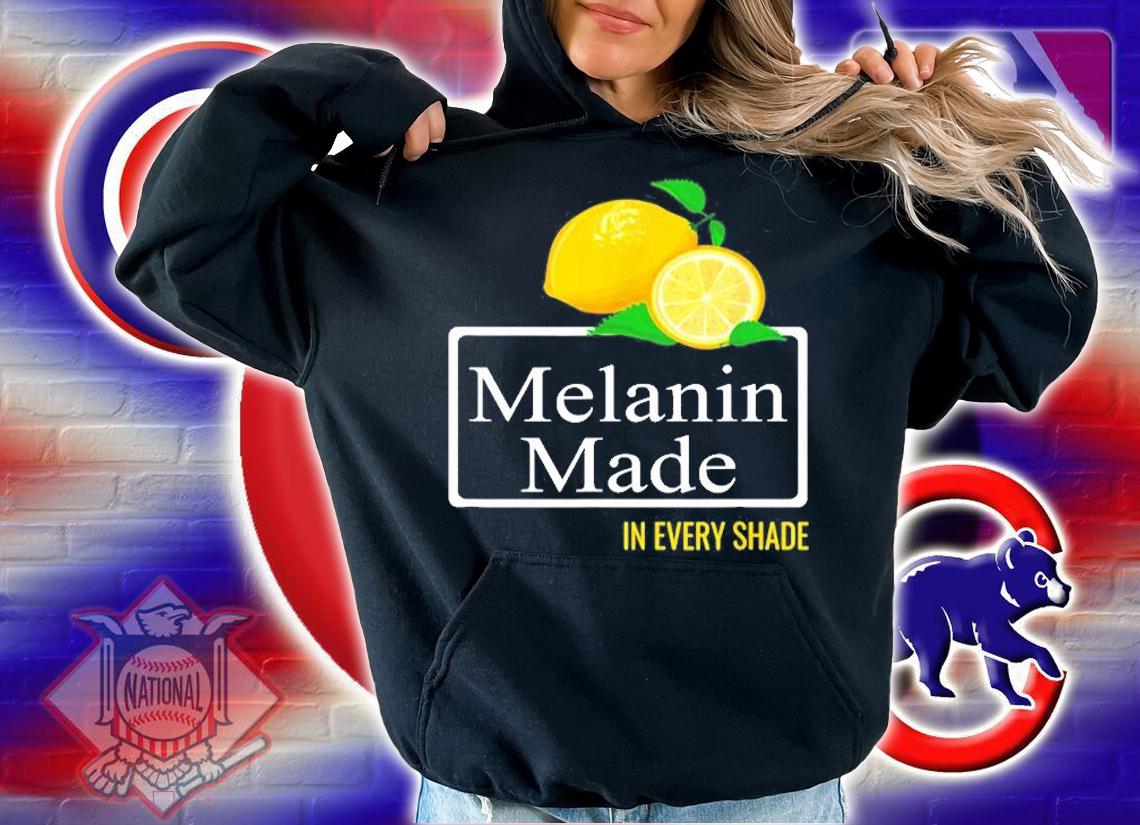 Melanin Made In Every Shade Summer Beach Party Gift T-Shirt hoodie