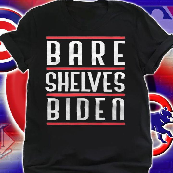 Premium bare Shelves Biden Basic Anti Biden T-Shirt shirt