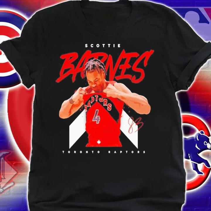 Scottie Barnes Toronto Raptors Basketball Shirt shirt