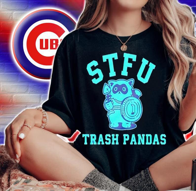 Squad Team Force STFU Mascot Trash Pandas Shirt woman shirt