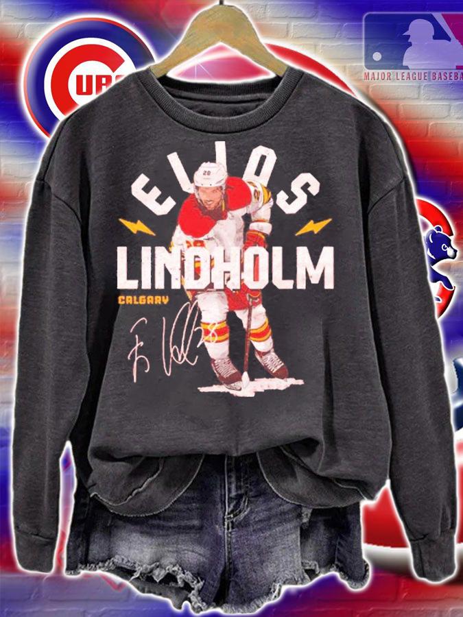 Elias Lindolm Calgary Arc Hockey Signatures Shirt sweatshirt