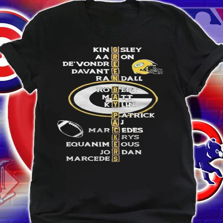 Green Bay Packers Kingsley Aaron De'vondre Davante 2022 T-shirt shirt