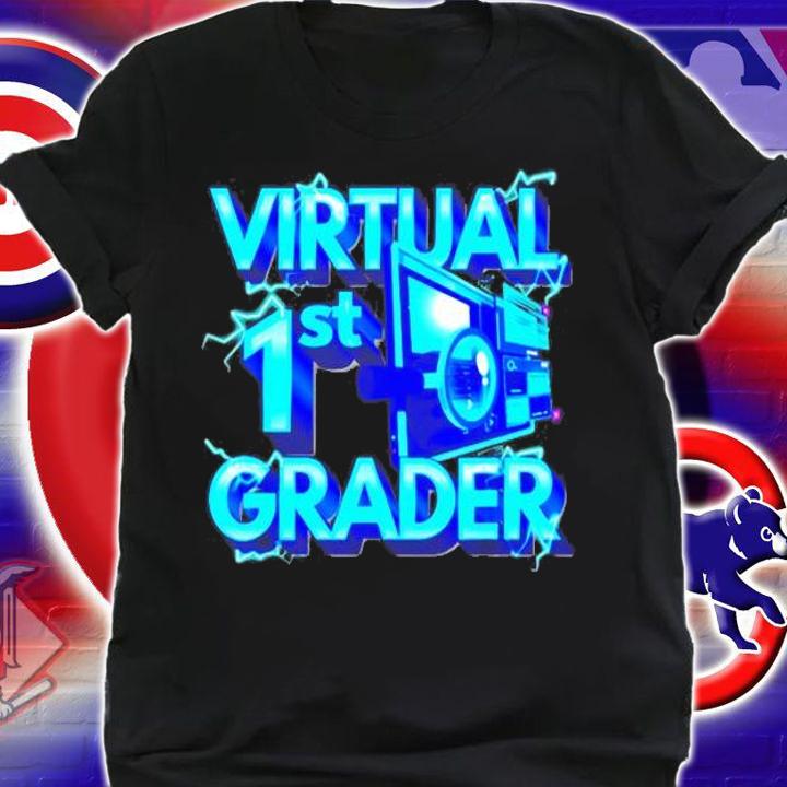Homeschool 1st Grade Shirt Virtual 1st Grader Back To School T-Shirt shirt