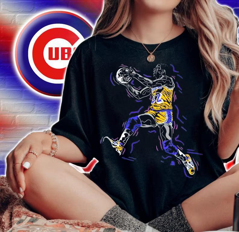 Magic Johnson #32 Los Angeles Lakers Basketball Shirt woman shirt