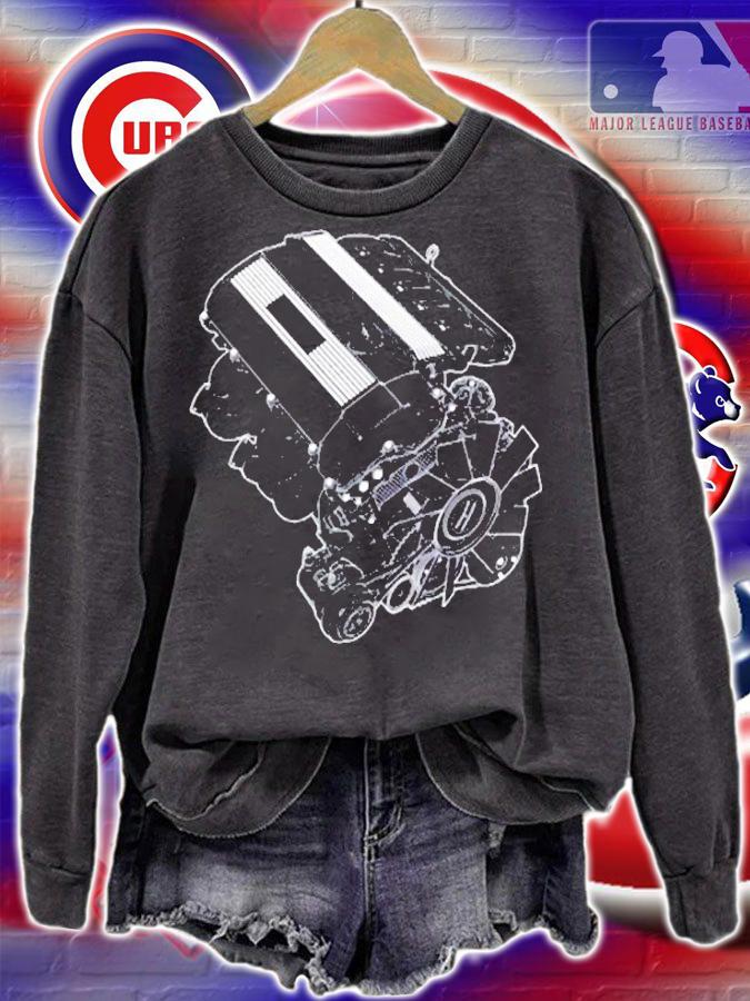 Modern Race Header Inline 6 Na Engine Mechanic T-Shirt sweatshirt
