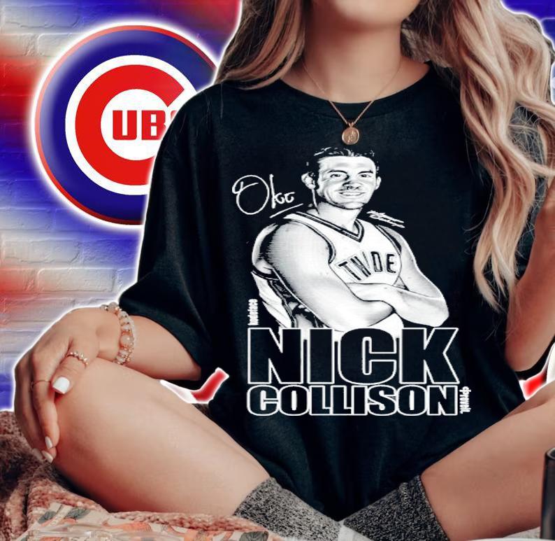 Nick Collison Basketball Signatures Shirt woman shirt
