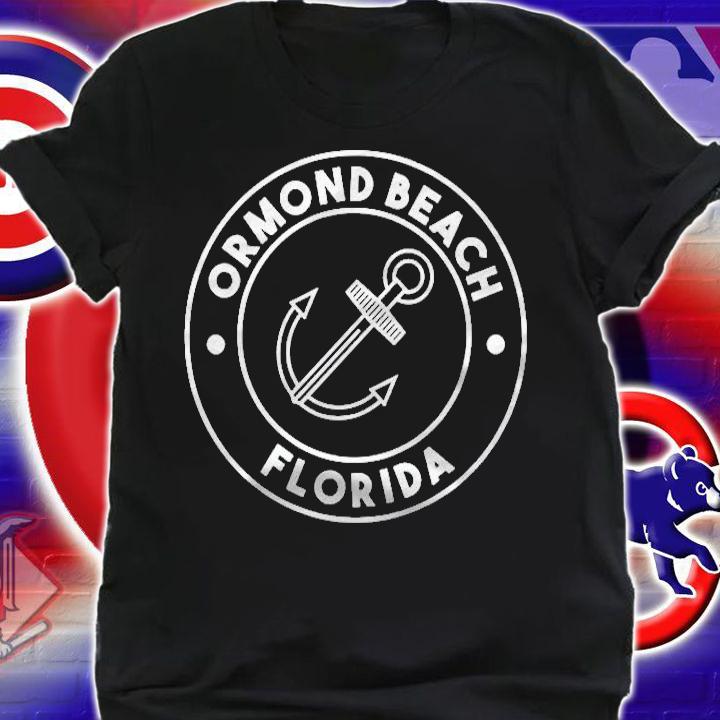 Ormond Beach Florida Souvenirs Pocket Logo T-shirt shirt