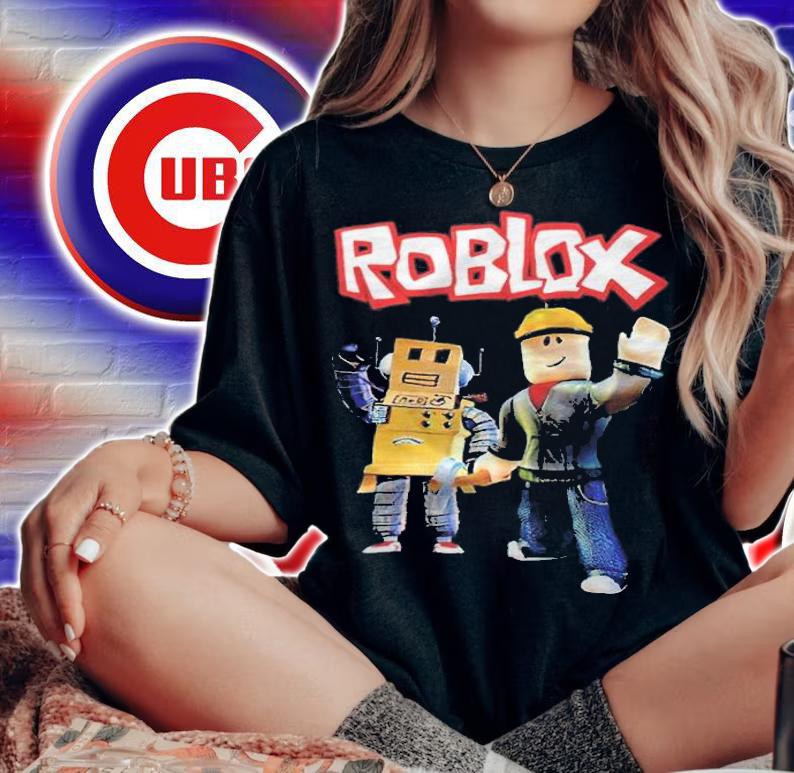 Roblox aesthetic boy character T-shirt woman shirt