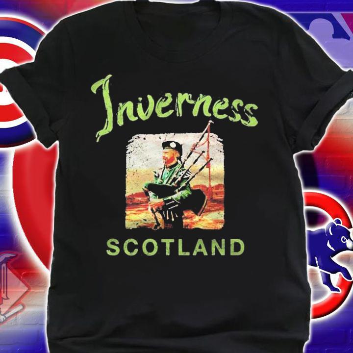 Scotland Inverness Bagpipes Scottish Gaelic Vintage Shirt shirt