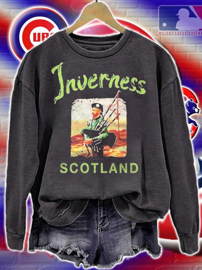 Scotland Inverness Bagpipes Scottish Gaelic Vintage Shirt sweatshirt