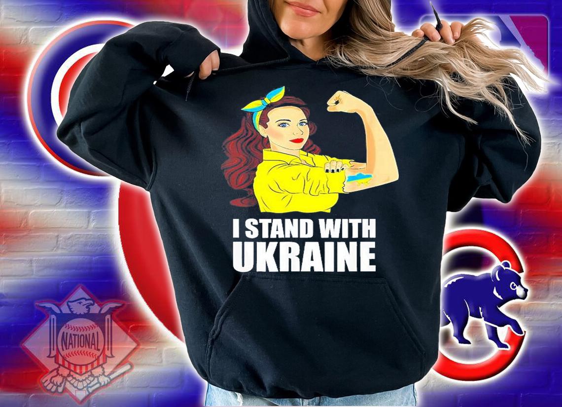 Strong I Stand With Ukraine 2022 T-Shirt hoodie