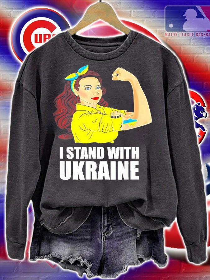 Strong I Stand With Ukraine 2022 T-Shirt sweatshirt