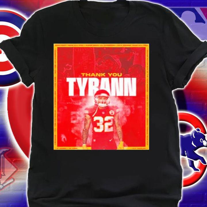 Thank You Tyrann Mathieu 32 Kansas City Chiefs T-Shirt