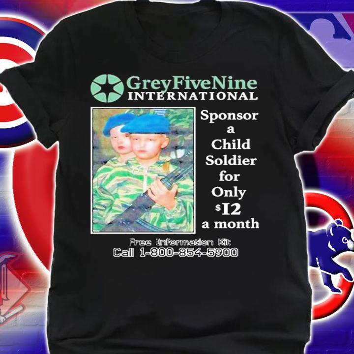 G59 Sponsor A Child Soldier For Only 12 A Month Wetto Suicide Christ Shirt shirt