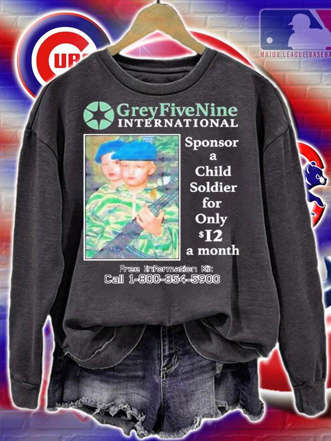 G59 Sponsor A Child Soldier For Only 12 A Month Wetto Suicide Christ Shirt sweatshirt