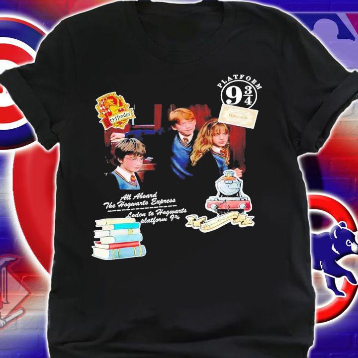 Harry Potter Platform 9 34 All Aboard The Hogwarts Express Shirt shirt