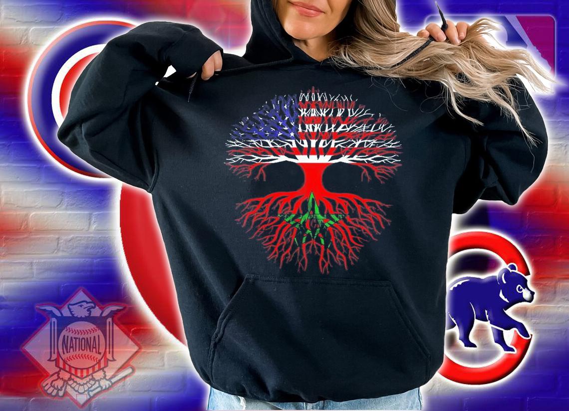 I Live In America But With Moroccan Roots T-Shirt hoodie