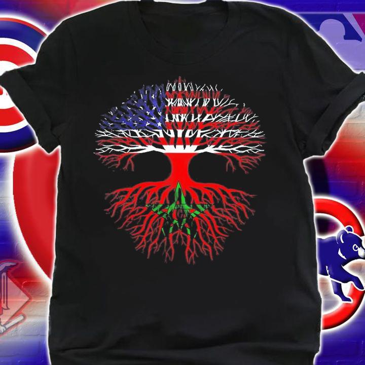I Live In America But With Moroccan Roots T-Shirt shirt